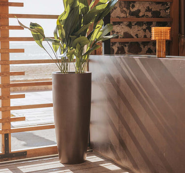 BAMBU gekleurde bloempot 90