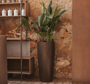 BAMBU gekleurde bloempot 90