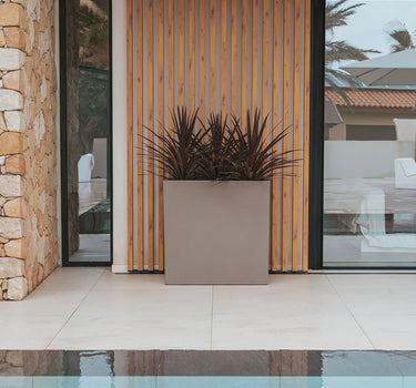 Rechthoekige bloempot JUNCO 80