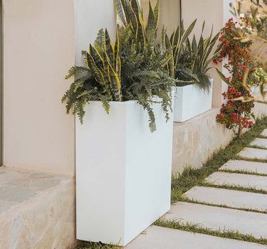 Rechthoekige bloempot JUNCO 80