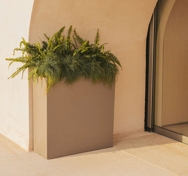 Rechthoekige bloempot JUNCO 80