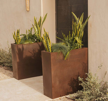 Rechthoekige bloempot JUNCO 80