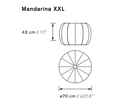 Mandarijn stoel