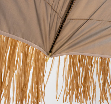 Hawaiiaanse stalen buitenparasol ø220 x 230cm