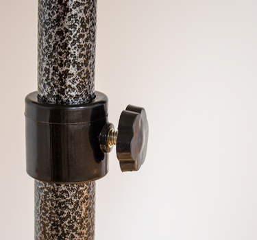 Hawaiiaanse stalen buitenparasol ø220 x 230cm